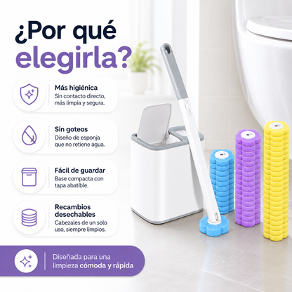 Limpiador de Inodoro con 24 recambios